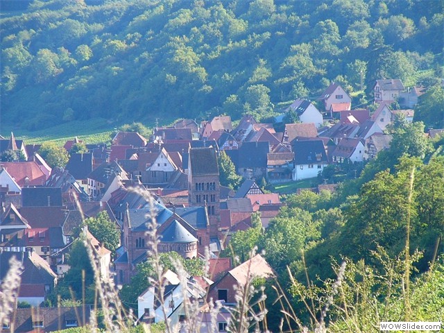 Vue sur Gueberschwihr