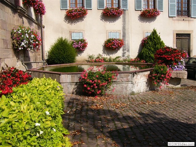 Gueberschwihr, fontaine Saint Pantaléon